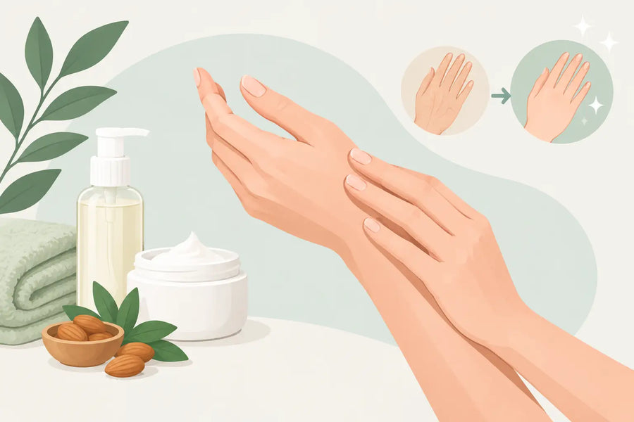 How to Reduce Dry Hands and Restore Softness