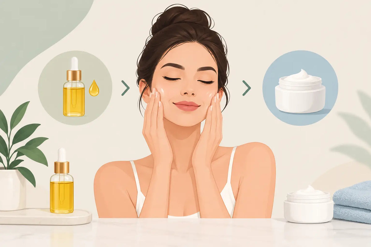 How to Layer Face Oil and Moisturizer Right