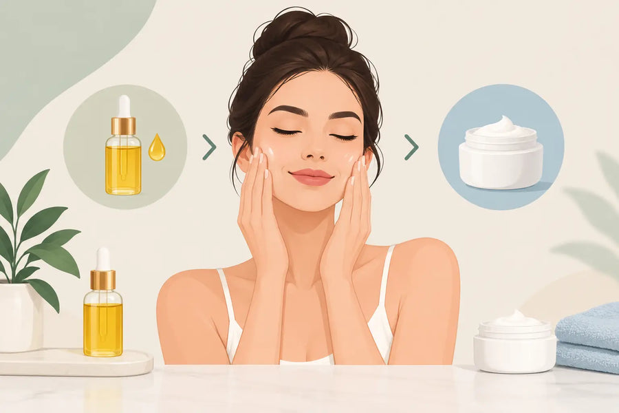 How to Layer Face Oil and Moisturizer Right