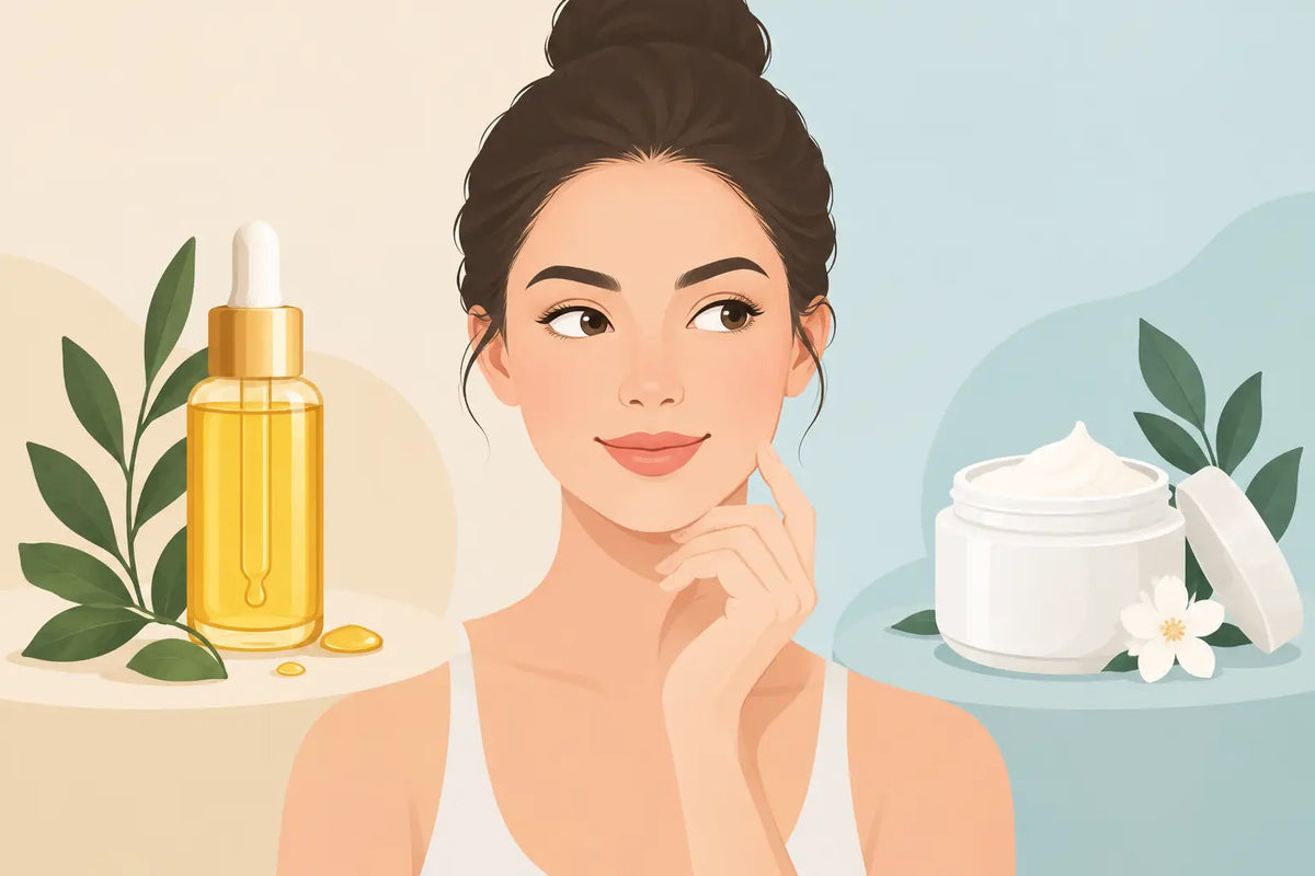 Face Oil Versus Cream: What Your Skin Needs